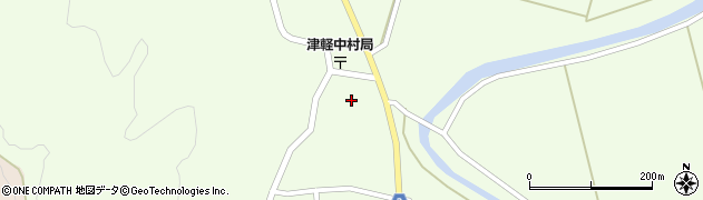 鯵ヶ沢町役場　中村公民館周辺の地図