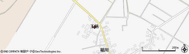 青森県鶴田町（北津軽郡）廻堰（玉柄）周辺の地図