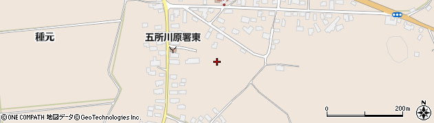 青森県五所川原市原子周辺の地図