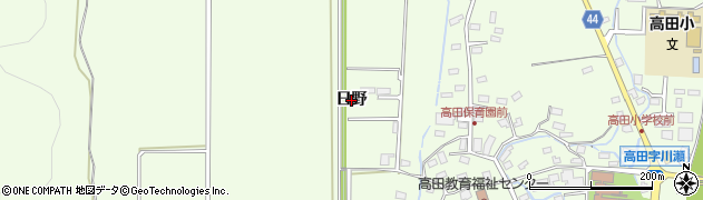 青森県青森市高田（日野）周辺の地図