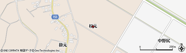 青森県鶴田町（北津軽郡）妙堂崎（杉元）周辺の地図