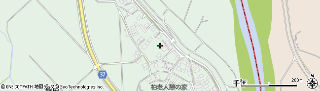 青森県つがる市柏桑野木田福山周辺の地図
