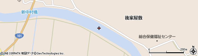 中村川周辺の地図