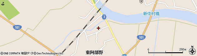 青森県西津軽郡鰺ヶ沢町舞戸町東阿部野96周辺の地図