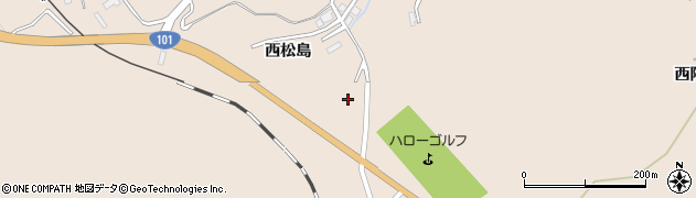 青森県鰺ヶ沢町（西津軽郡）舞戸町（西松島）周辺の地図