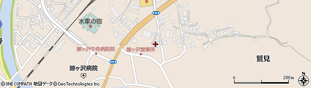 ハッピー調剤薬局青森鰺ヶ沢舞戸店周辺の地図