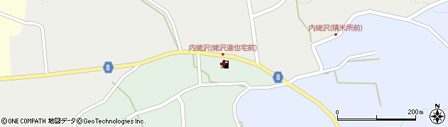 株式会社蛯沢燃料店周辺の地図