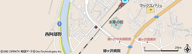 古川美容室周辺の地図