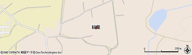 青森県五所川原市原子（紅葉）周辺の地図