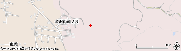 青森県西津軽郡鰺ヶ沢町南浮田町金沢街道ノ沢62周辺の地図