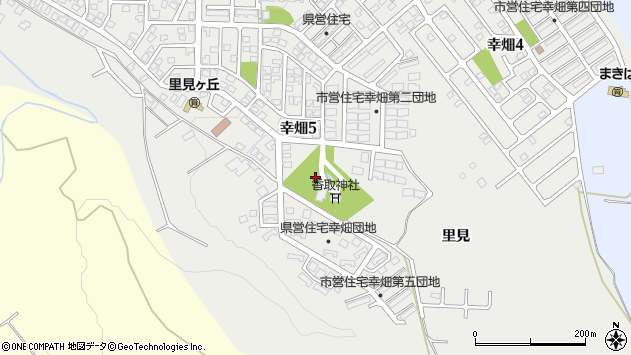 〒030-0123 青森県青森市大矢沢の地図