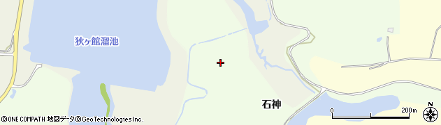 青森県つがる市森田町床舞（石神）周辺の地図