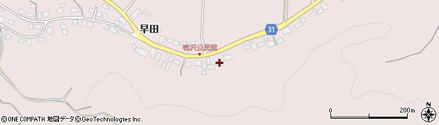 青森県西津軽郡鰺ヶ沢町南浮田町米山39周辺の地図