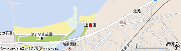 青森県西津軽郡鰺ヶ沢町舞戸町上富田周辺の地図