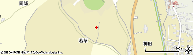 青森県青森市横内若草周辺の地図