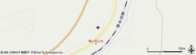 青森県青森市鶴ケ坂（山本）周辺の地図