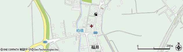 青森県つがる市柏桑野木田（福井）周辺の地図