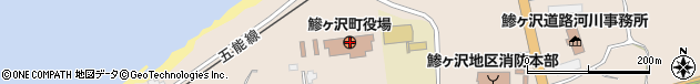 青森県西津軽郡鰺ヶ沢町周辺の地図