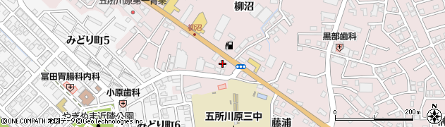 ミライフ東北株式会社北つがる店周辺の地図