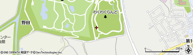 青森県青森市大矢沢周辺の地図