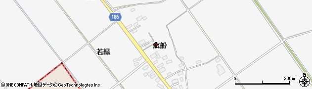 青森県つがる市森田町上相野（広船）周辺の地図
