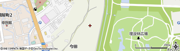 青森県青森市野尻（今田）周辺の地図