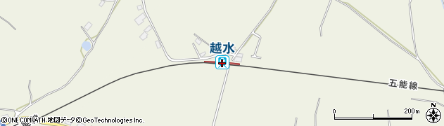 越水駅周辺の地図