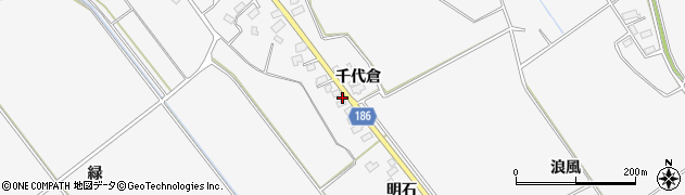 青森県つがる市森田町上相野（千代倉）周辺の地図