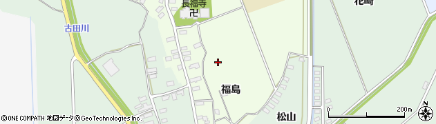 青森県つがる市柏広須（福島）周辺の地図