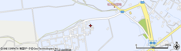 青森県青森市幸畑松元35周辺の地図