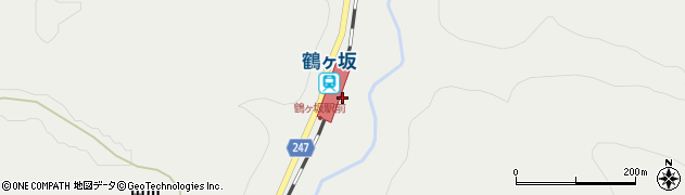鶴ケ坂駅周辺の地図