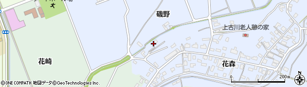 青森県つがる市柏上古川（磯野）周辺の地図
