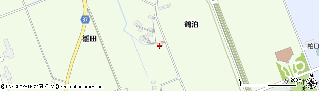 青森県つがる市柏広須（雛田）周辺の地図