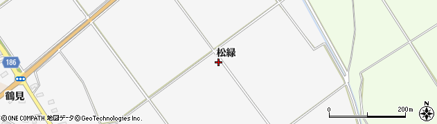 青森県つがる市森田町上相野（松緑）周辺の地図