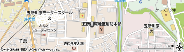 ヘアーメイクギゼ 五所川原店(hair make GIZE)周辺の地図