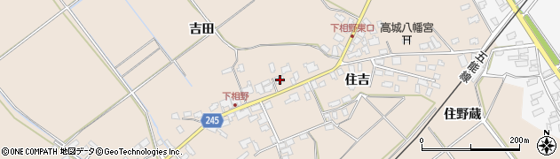 青森県つがる市森田町下相野野田133周辺の地図