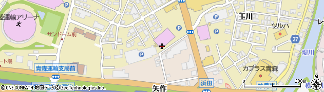 マルハン浜田店周辺の地図