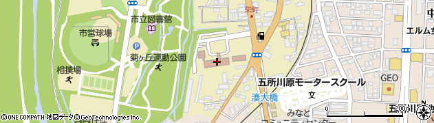 五所川原合同庁舎周辺の地図