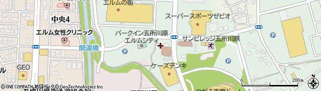 ＥＡＲＴＨ　五所川原店周辺の地図