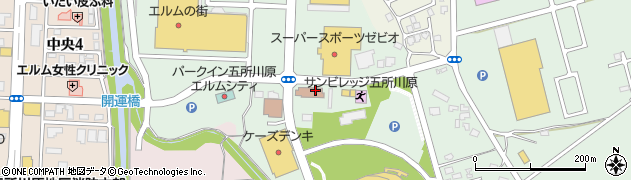 五所川原区検察庁周辺の地図