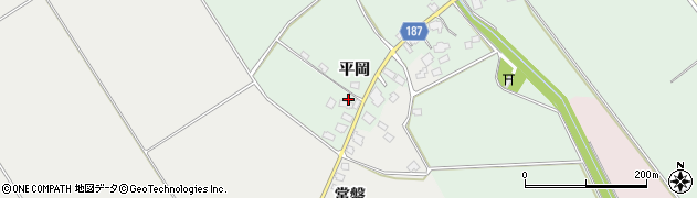 青森県つがる市木造菊川平岡55周辺の地図