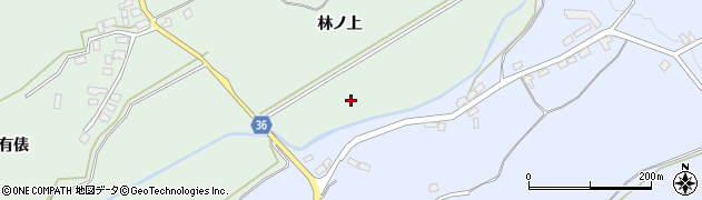 神山川周辺の地図