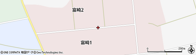 青森県三沢市富崎周辺の地図