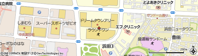 ＡＢＣ‐ＭＡＲＴ青森ドリームタウンＡＬＩ店周辺の地図
