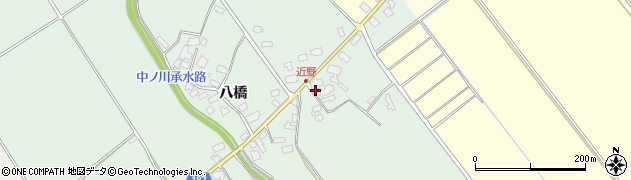 青森県つがる市木造菊川（鏡山）周辺の地図