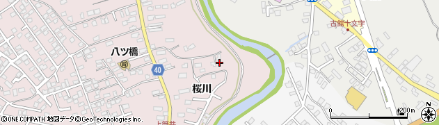 青森県青森市筒井桜川42周辺の地図