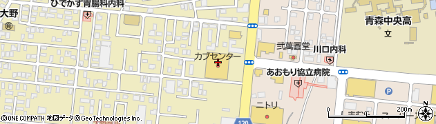カブセンター　大野店周辺の地図