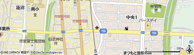 五所川原田町郵便局周辺の地図