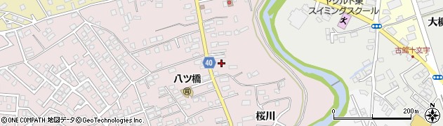 青森県青森市筒井桜川58周辺の地図