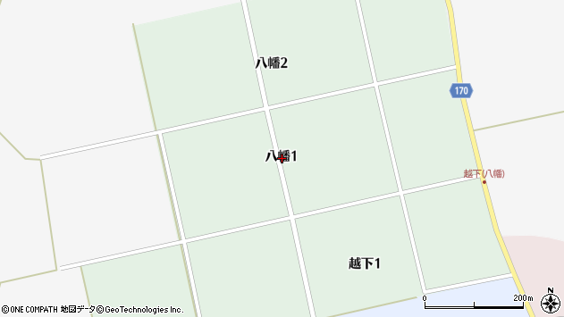 〒033-0161 青森県三沢市八幡の地図